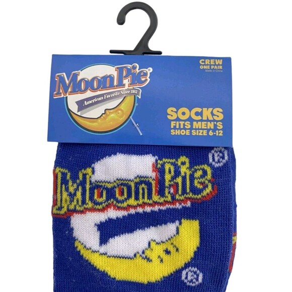 Novelty Funny Crew Socks: Nissin Cup Noodles Mtn Dew Moon Pie Pop Tarts - Picture 10 of 13